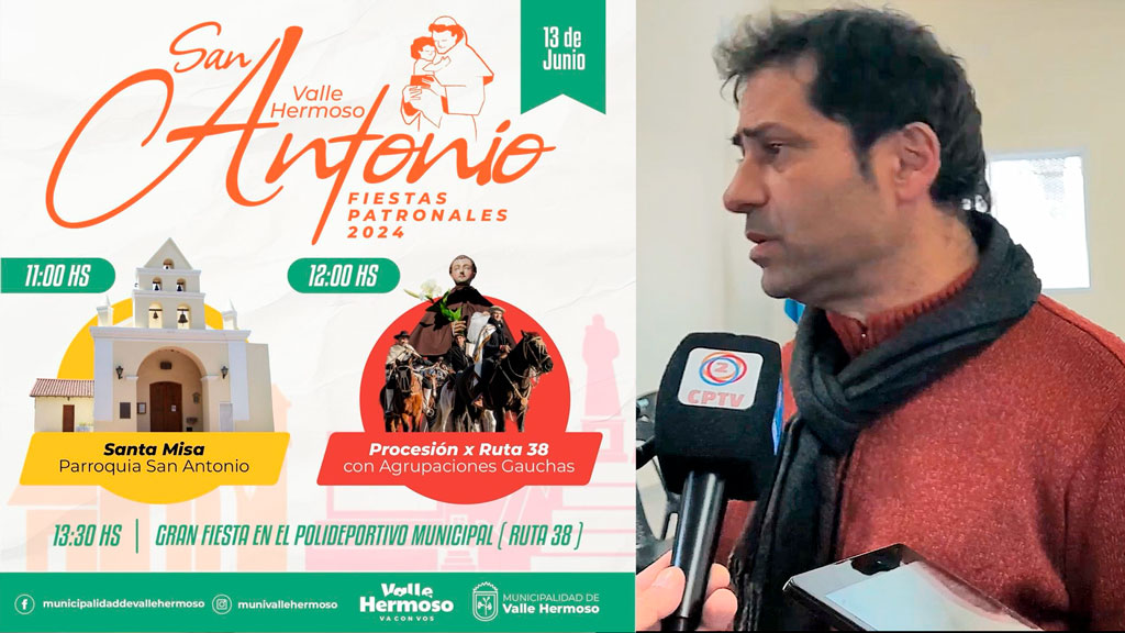 Valle Hermoso: programación de las fiestas patronales 2024
