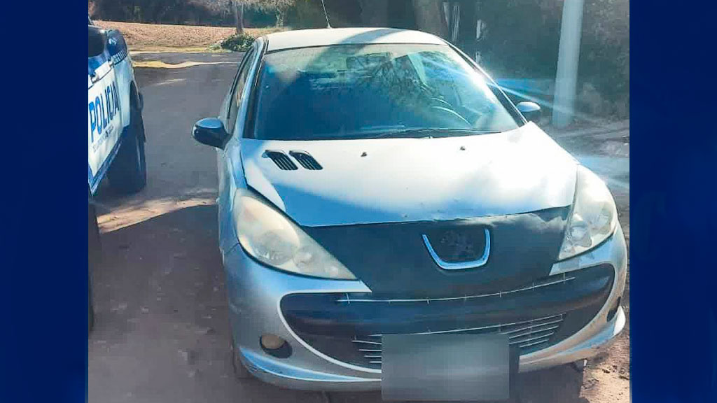 Huerta Grande secuestraron un vehículo con pedido de captura