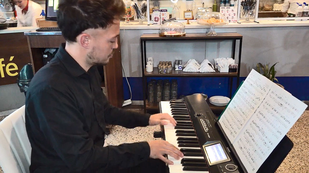Tango Café 2024: Rodrigo Della Vedoba en YO Heladeria