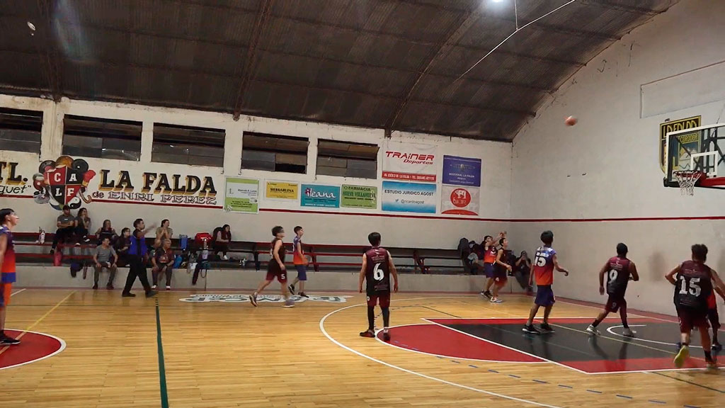 Basquet de Punilla: 3 encuentros de la liga en la cancha del CALF