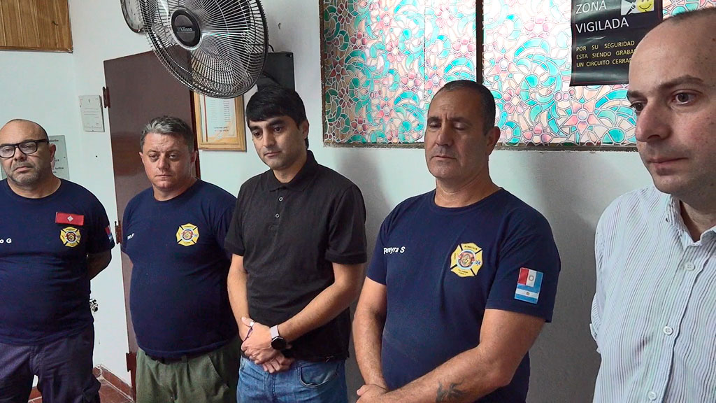 Se legitiman subsidios para cuartel de bomberos en Giardino