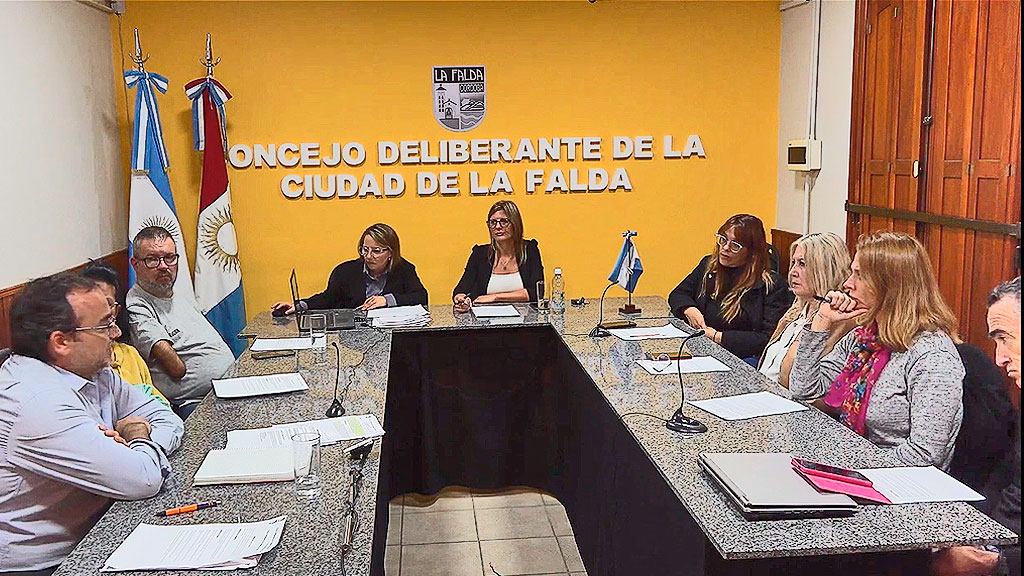 Concejo Deliberante La Falda: respaldó a remiseros y taxistas