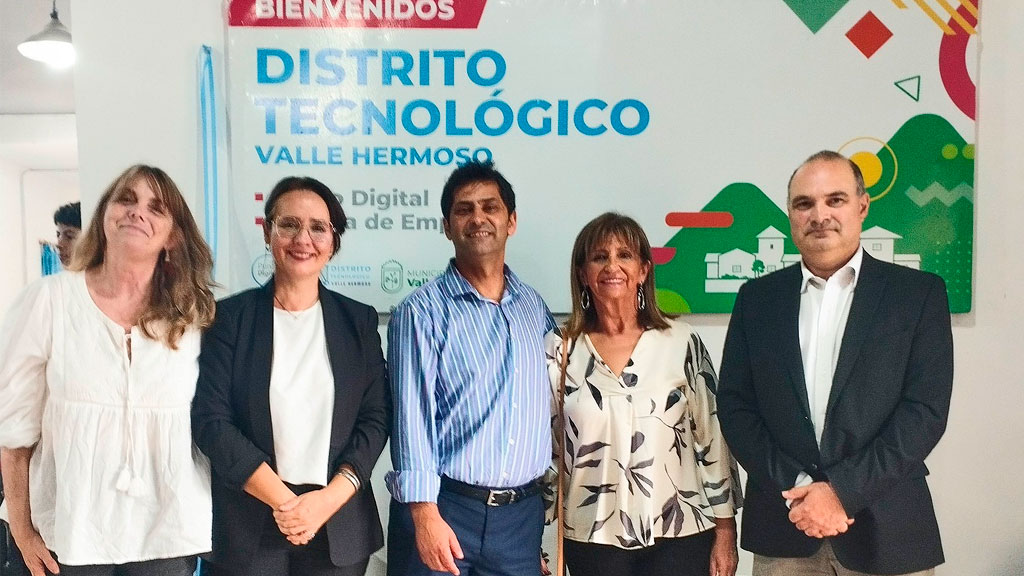 Valle Hermoso: inauguraron espacio de capacitación tecnológica