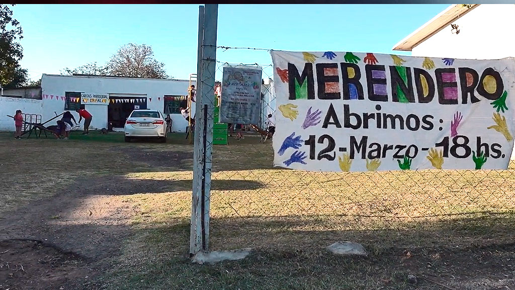 Inauguración de Merendero Caritas en barrio Alto del Gigante