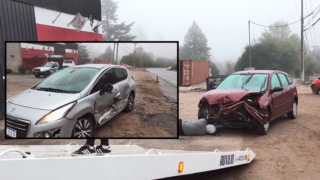 Huerta Grande: accidente sin heridos