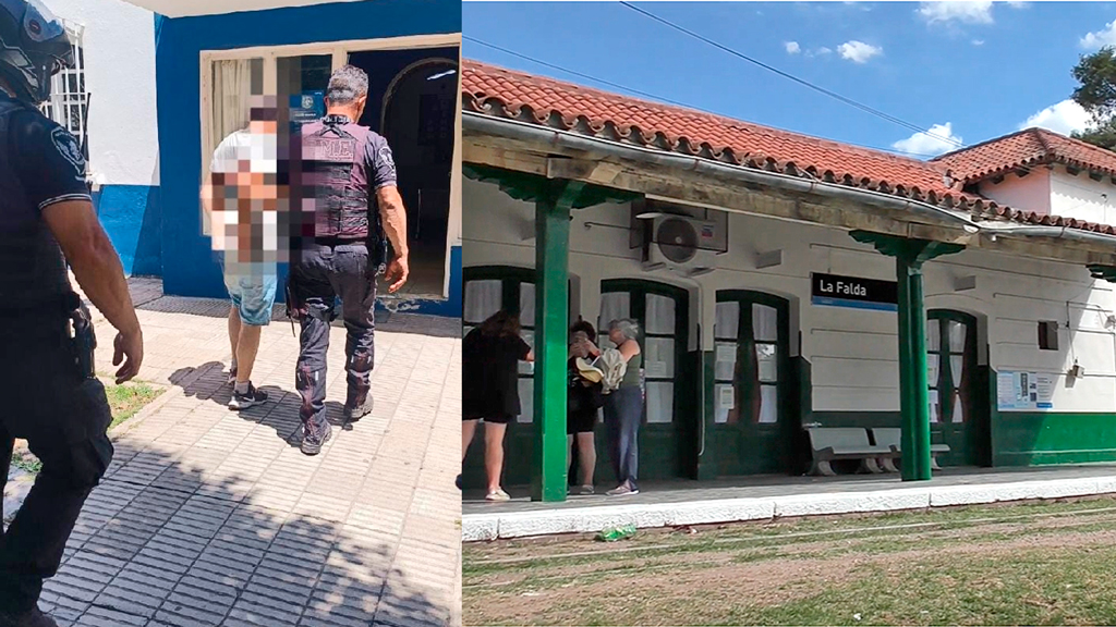 Un detenido por robo de celular en el andén de ferrocarril.