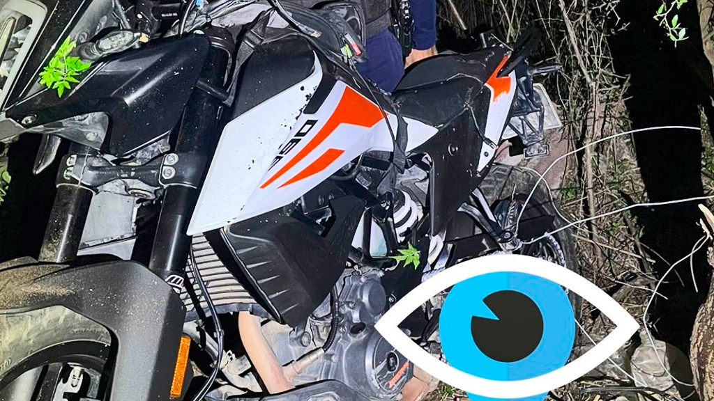 Recuperan moto a minutos de ser sustraída