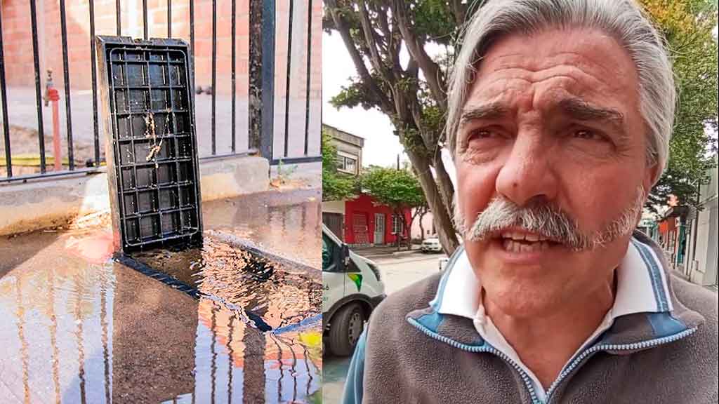 Robo masivo de cables y medidores de agua