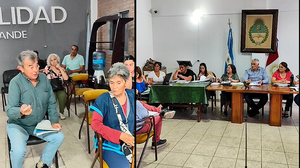 Huerta Grande: audiencia pública presupuesto 2026 y obra de agua potable