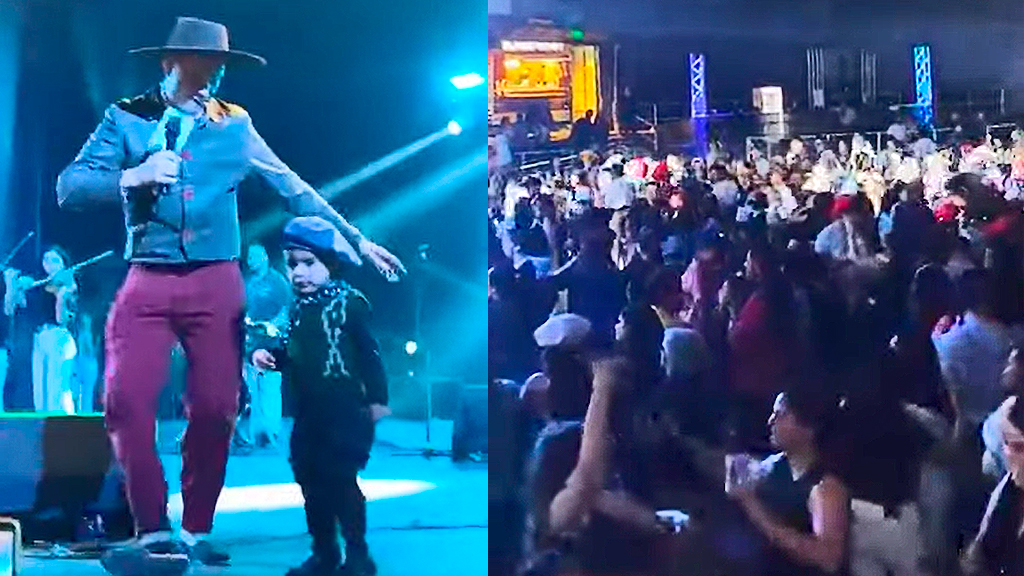 Paquito Ocaño encendió el Anfiteatro de La Falda a pura bailanta