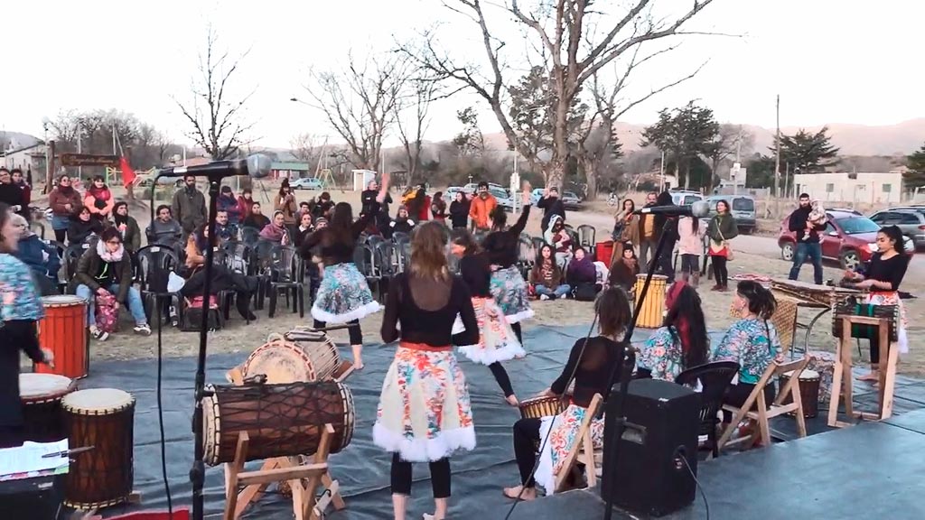 Jornada del II Festival Afroserrano en plaza de la música de Santa Cecilia