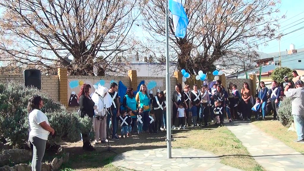 Acto oficial en Huerta Grande en honor al Gral San Martin