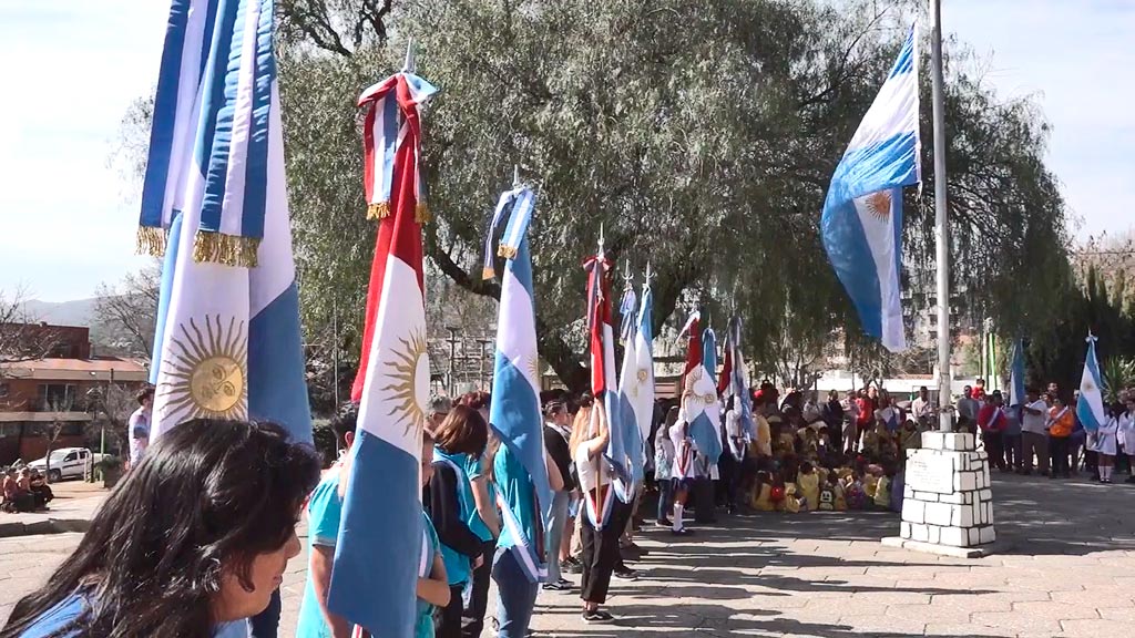 Acto faldense conmemorativo en honor al Gral Jose de San Martin