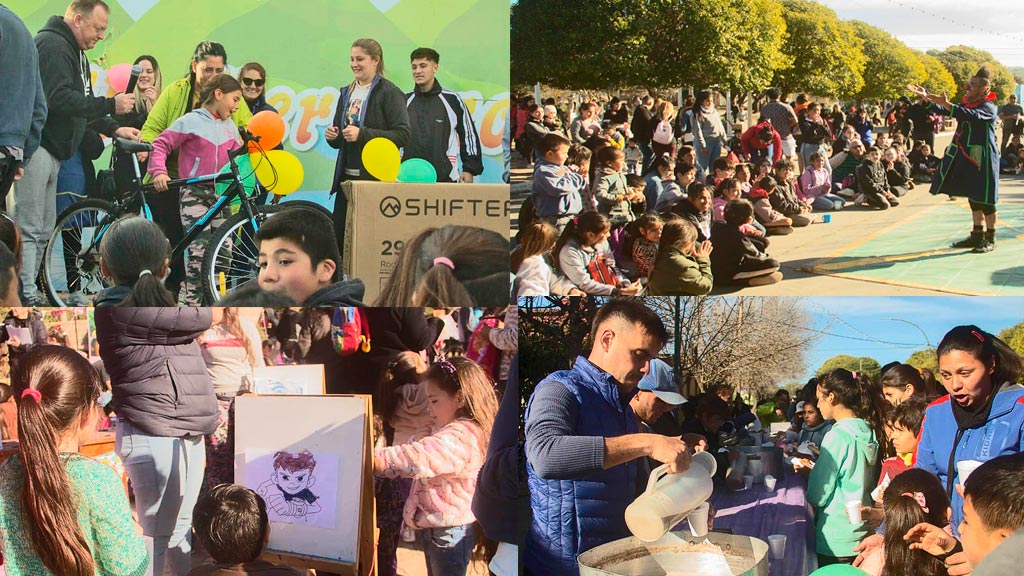 Valle Hermoso: fiesta de las infancias en plaza Belgrano