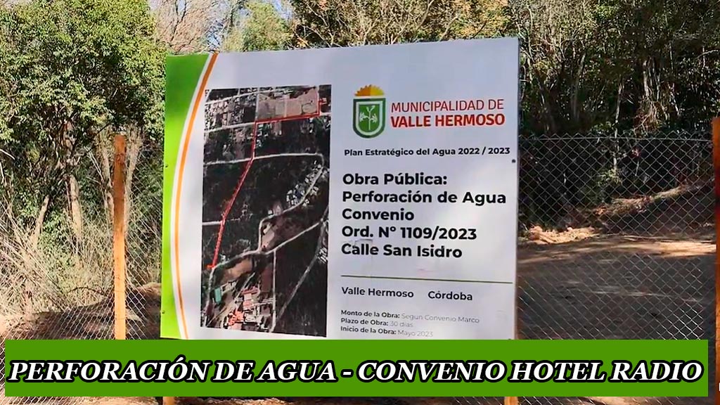 Inauguran primera etapa de obra de agua con perforación en Hotel Radio