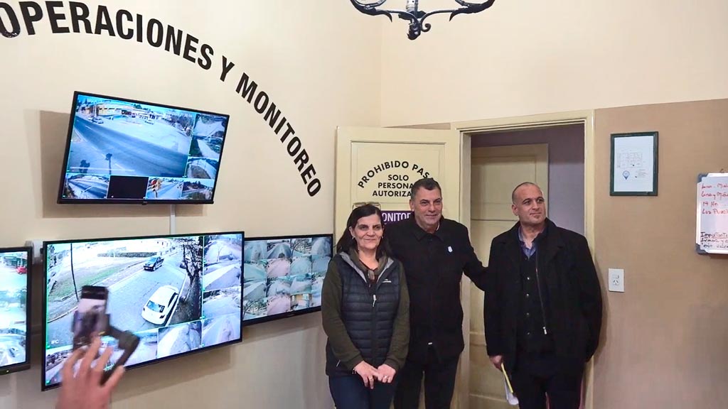 Inauguran nuevo centro de monitoreo en Villa Giardino