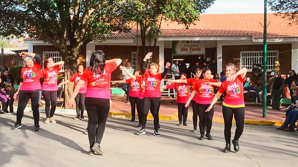 Inauguración del Centro Cultural Eva Perón en Valle Hermoso