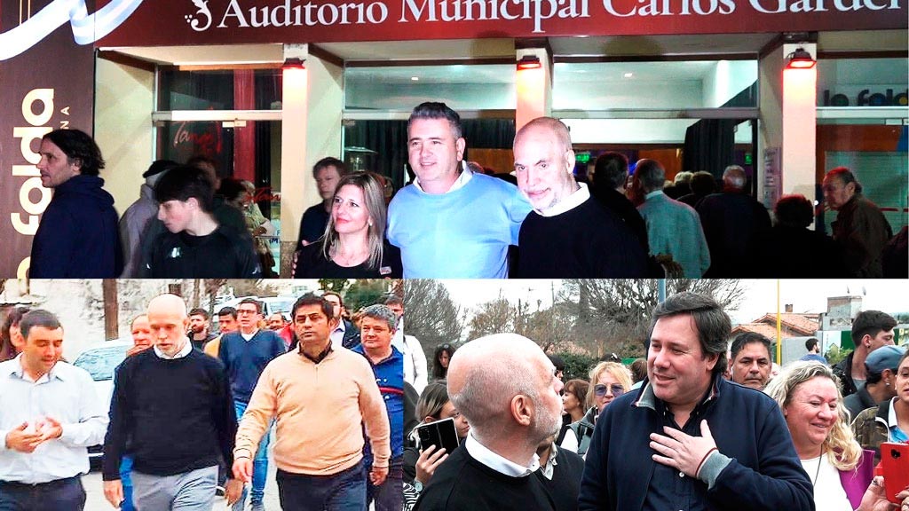 Recorrido de Horacio Larreta por el Centro de Punilla