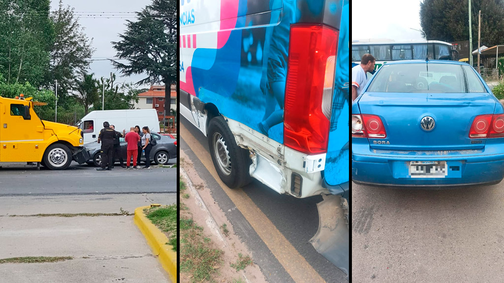 Cuádruple colisión sin heridos en boulevard Las Flores en Giardino  
