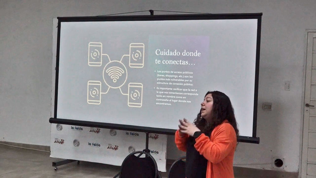 La Falda: charla de prevención de estafas virtuales