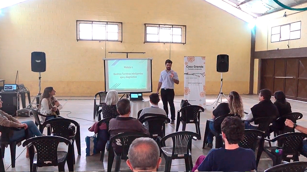 Casa Grande: Taller sobre Destinos Turísticos Inteligentes