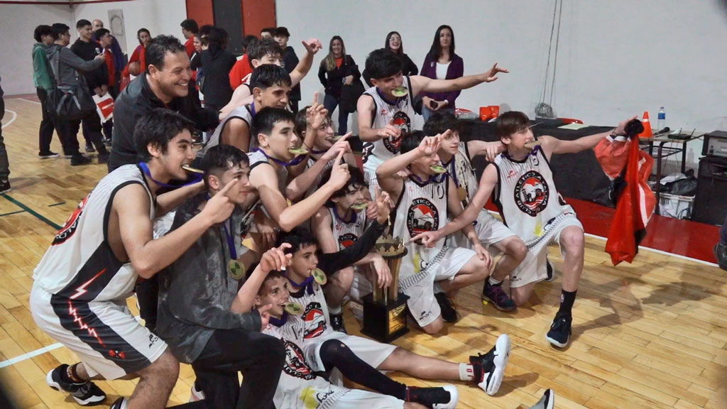 CALF campeón masculino U15 del basquet de Punilla