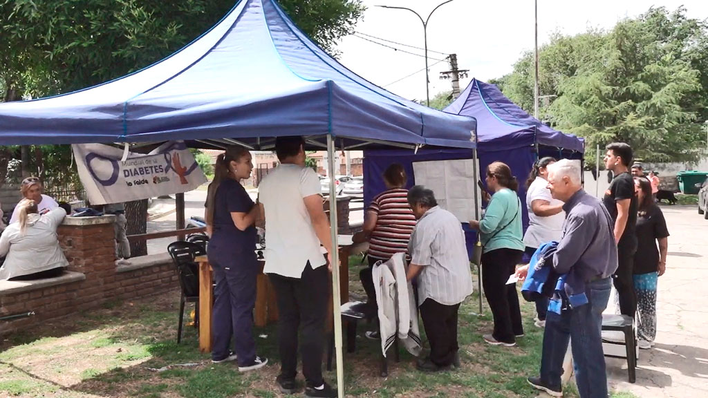 Hospital faldense: jornada preventiva en Día mundial de la Diabetes 