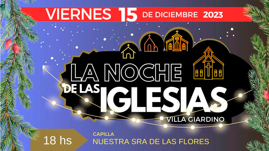 Nace la noche de las iglesias en Giardino