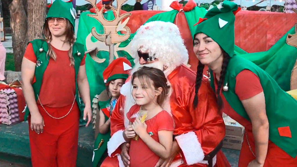 Recorrido y encuentro con Papá Noel en Giardino