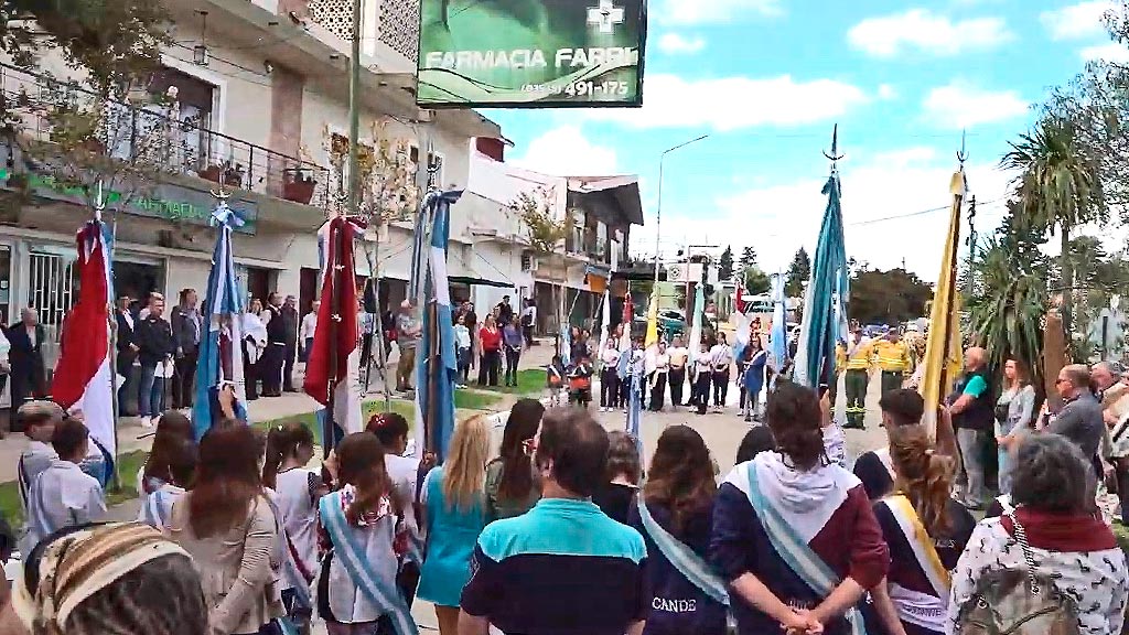 Acto oficial del 84 aniversario de la fundación de Villa Giardino