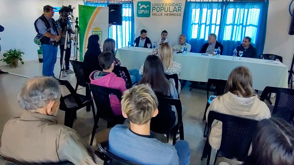 Conectividad digital: presentan servicios de fibra en Valle Hermoso