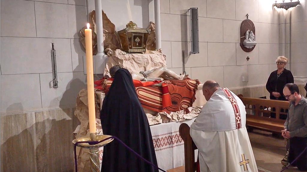 Parroquia Santísimo Sacramento: misa de Jueves Santo en La Falda