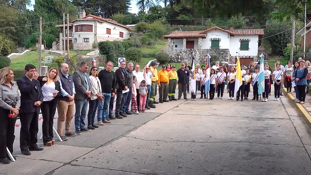 Giardino: acto homenaje a los veteranos y caídos en Malvinas