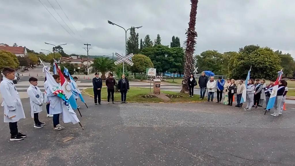 Acto en Valle Hermoso por los 41 años de gesta malvinense