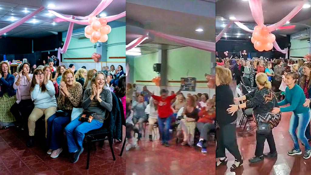 Centro vecinal centro: fiesta de cierre del mes de la mujer