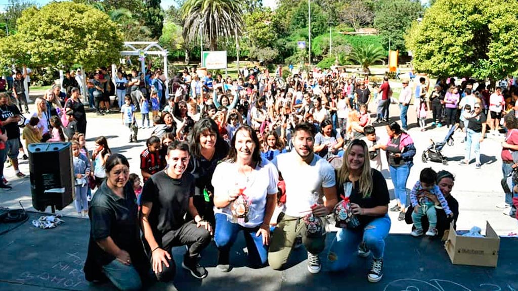 Dulce desafio infantil en Valle Hermoso con huevos de Pascua
