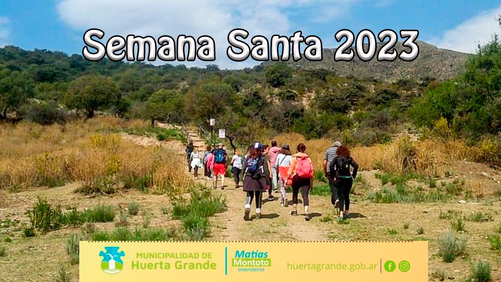 Huerta Grande: caminatas serranas en semana santa 