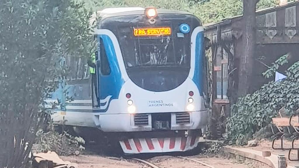 Prueba exitosa del Tren de las Sierras en Huerta y Giardino