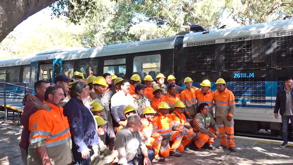 La Cumbre: emociones en la prueba exitosa del Tren de las sierras