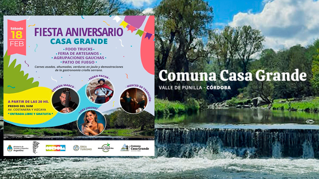 Aniversario de la Comuna de Casa Grande el 18 de febrero