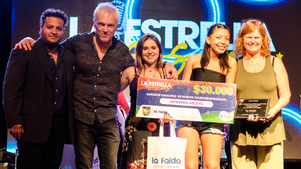 Jazmín Galíndez fue la ganadora del certamen “La estrellas vos"