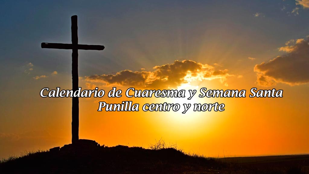 Calendario de semana santa Unidad pastoral Punilla norte