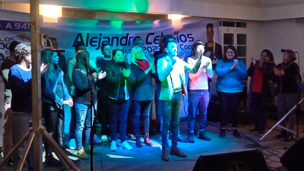 Gran expectativa por campaña de Alejandro Ceballos en Los Cocos