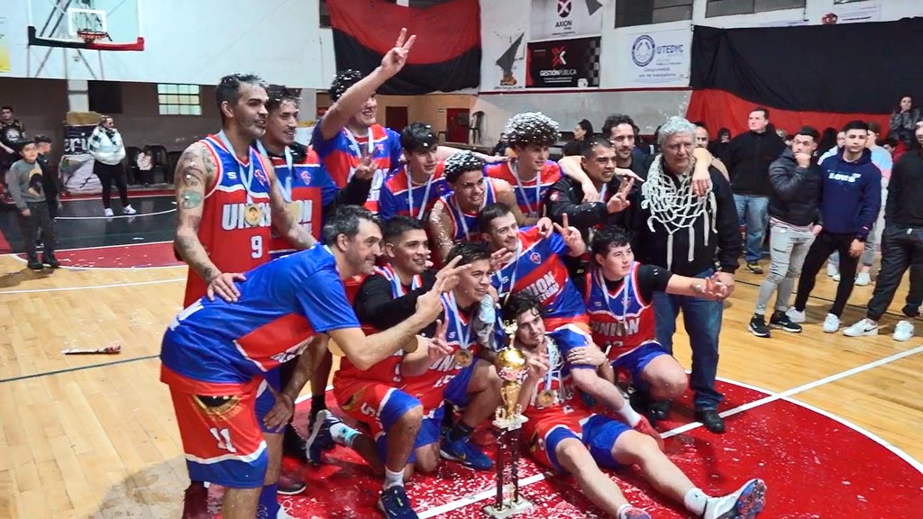 Club Union Huerta Grande: campeón de básquet de 1ra