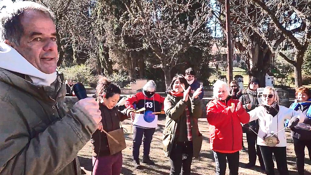 Jornada de movimiento participativo en Villa Giardino