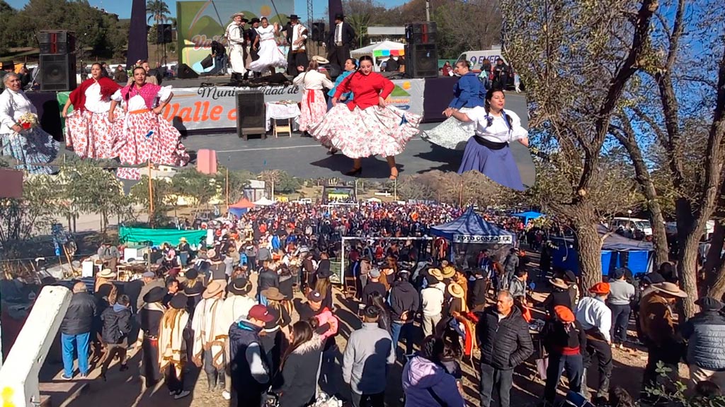 Patronales Valle Hermoso: peña y espectáculo en polideportivo