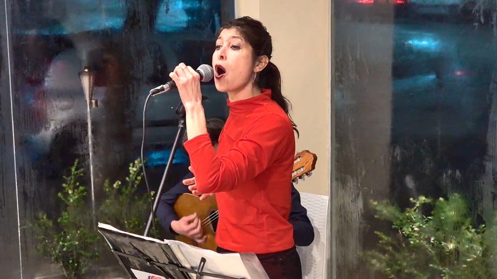 Paola Piñeyro y el Chavo Barbero: Tango Café en BLAT