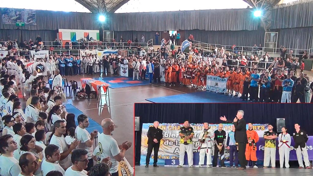 Artes Marciales: mas de 1000 competidores en 26° Campeonato Abierto internacional