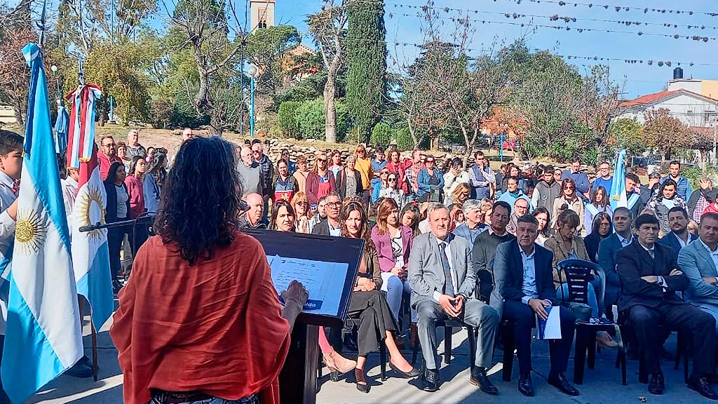 Inauguración de nueva sede del juzgado de paz en La Falda