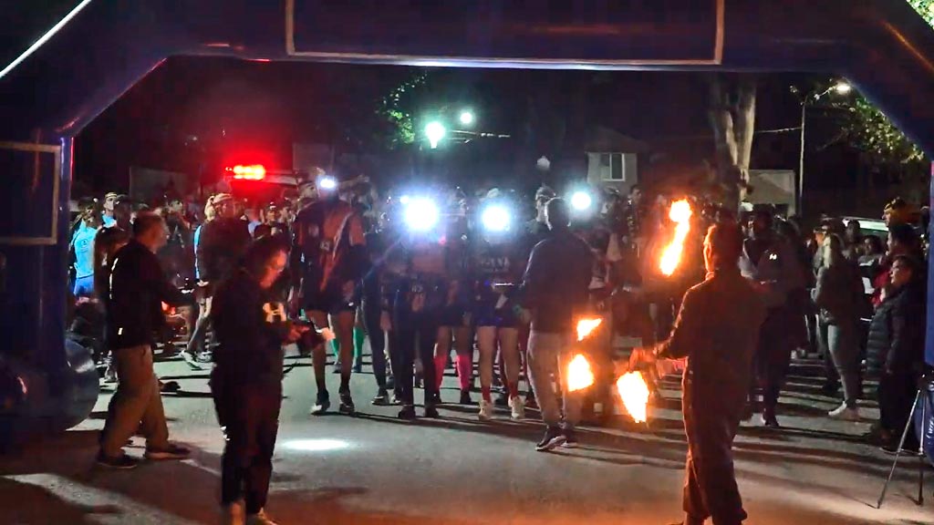 Maratón OCR: un desafío en la nocturnidad serrana faldense